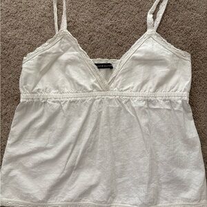 Brandy Melville Cream Lace Cami